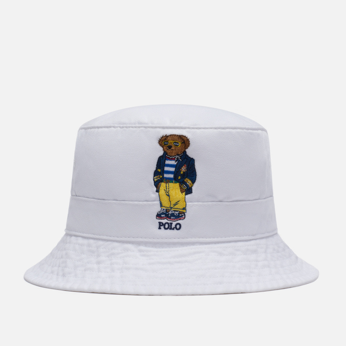 Панама Polo Ralph Lauren New Bond Chino Loft Polo Bear, цвет белый