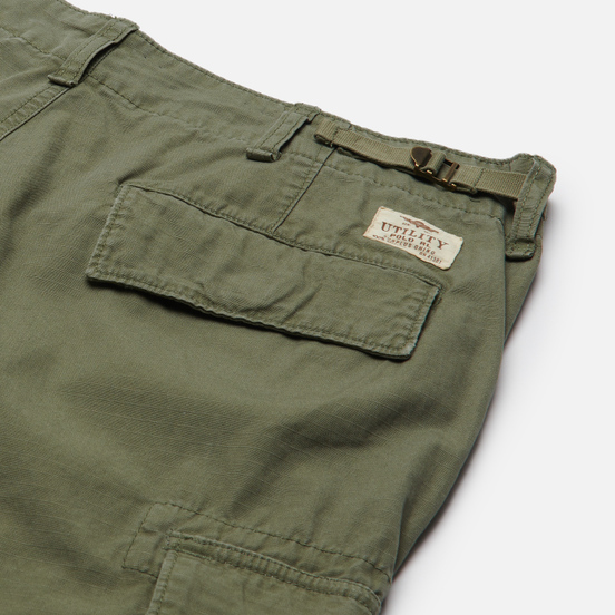 Мужские шорты Polo Ralph Lauren Relaxed Fit Ripstop Cargo Mountain Green