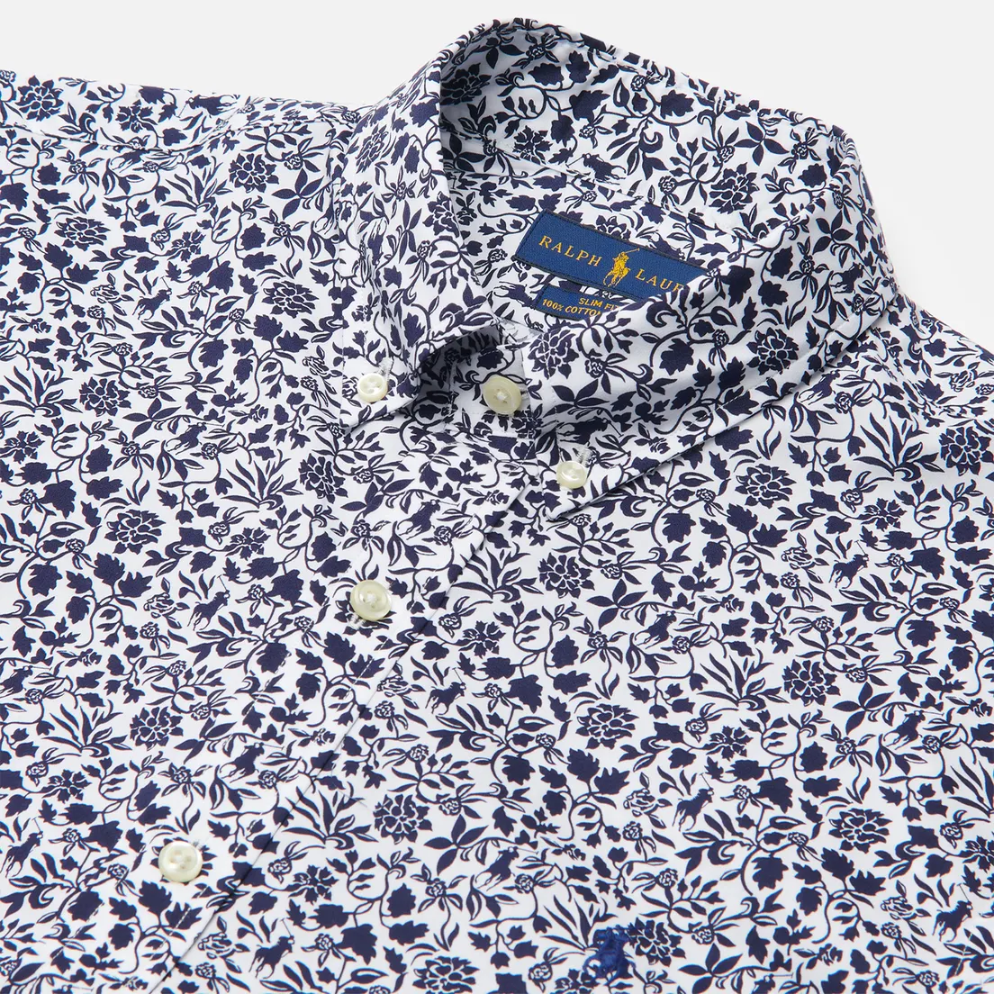Polo Ralph Lauren Мужская рубашка Print Player Floral Bud