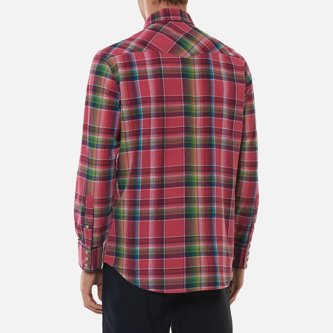 Polo Ralph Lauren Мужская рубашка Classic Fit Madras Western