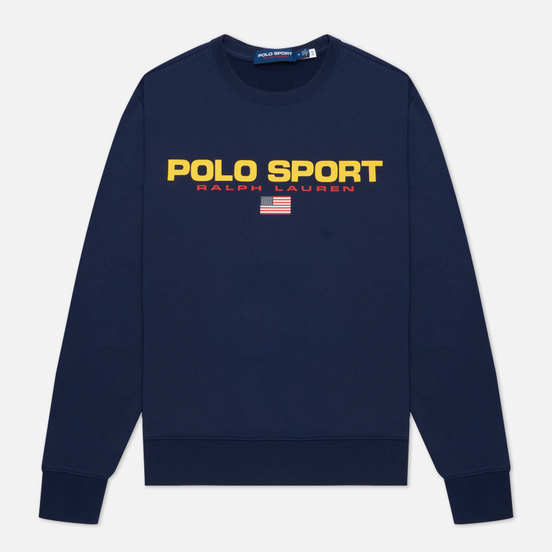 Мужская толстовка Polo Ralph Lauren Polo Sport Fleece Crew Neck Cruise Navy