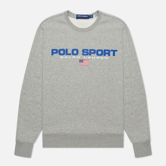 Мужская толстовка Polo Ralph Lauren Polo Sport Fleece Crew Neck Andover Heather