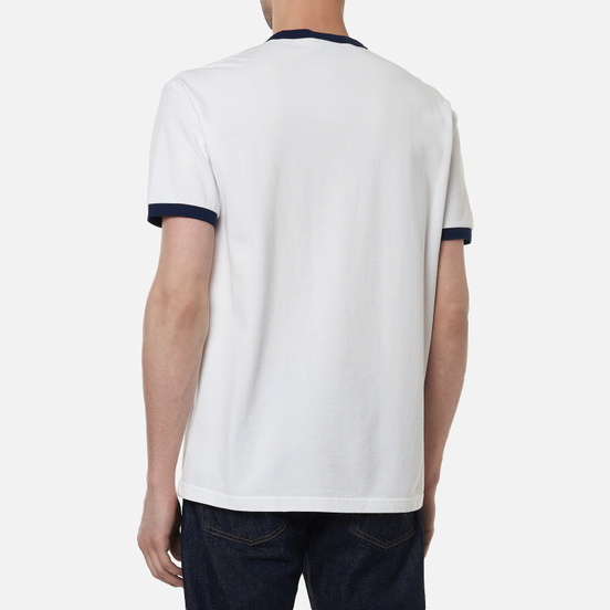 Мужская футболка Polo Ralph Lauren Classic Fit Polo Team Mesh White