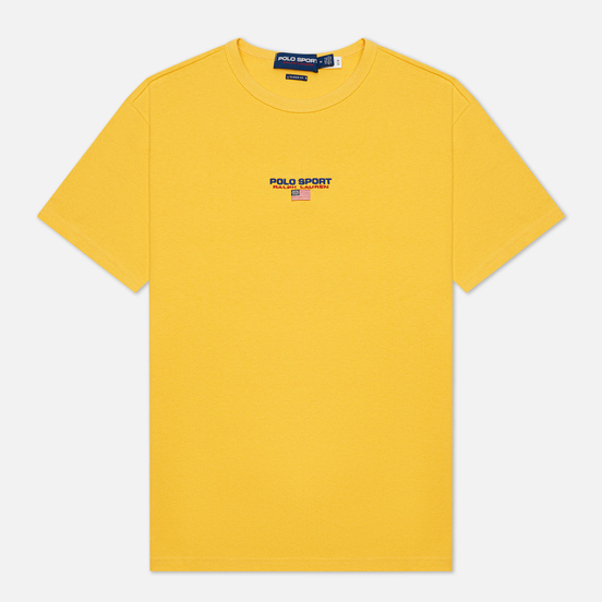 Мужская футболка Polo Ralph Lauren Polo Sport Heavyweight Jersey Chrome Yellow