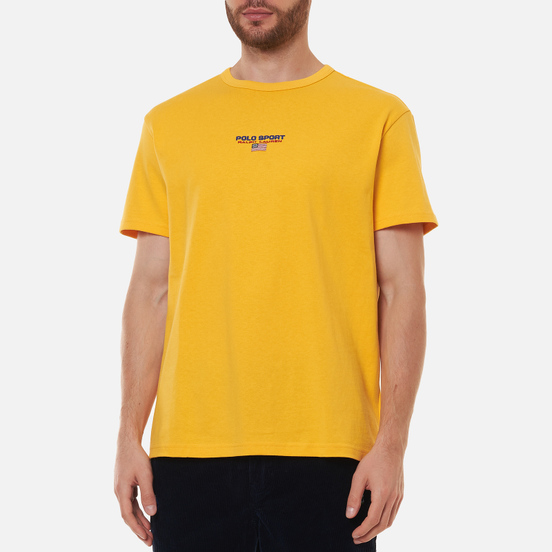 Мужская футболка Polo Ralph Lauren Polo Sport Heavyweight Jersey Chrome Yellow