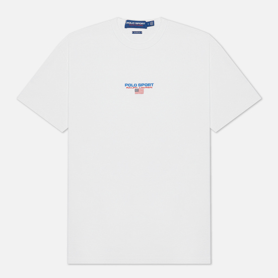 Мужская футболка Polo Ralph Lauren Polo Sport Heavyweight Jersey White