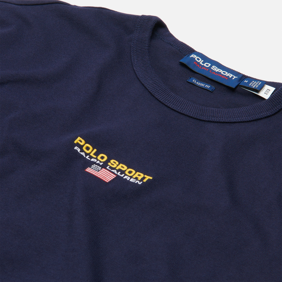 Мужская футболка Polo Ralph Lauren Polo Sport Heavyweight Jersey Cruise Navy