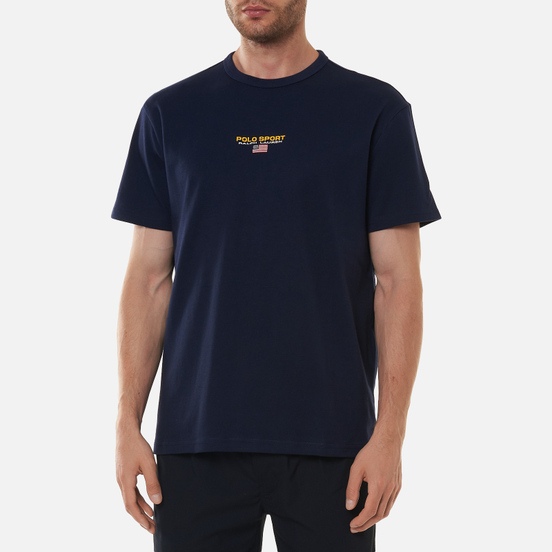 Мужская футболка Polo Ralph Lauren Polo Sport Heavyweight Jersey Cruise Navy