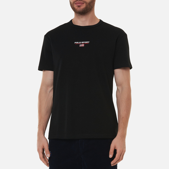 Мужская футболка Polo Ralph Lauren Polo Sport Heavyweight Jersey Black