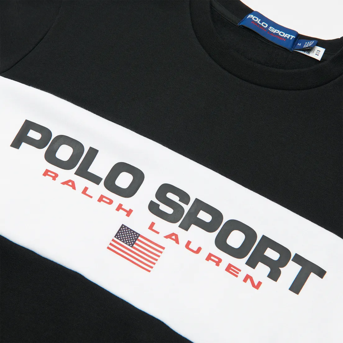 Polo Ralph Lauren Мужская толстовка Polo Sport Colour-Blocked Fleece Crew Neck