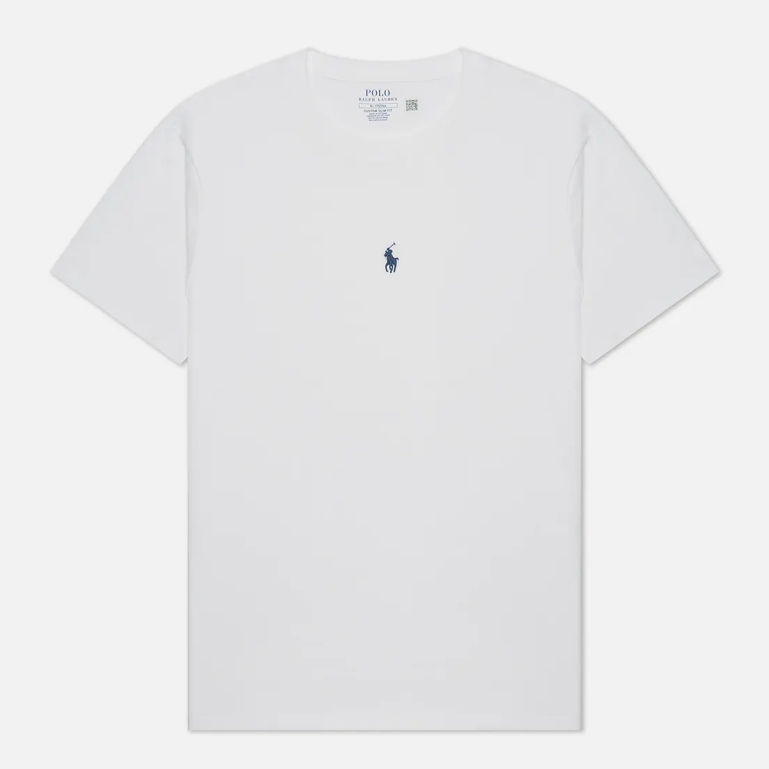 Polo Ralph Lauren Мужская футболка Custom Slim Fit Embroidered Logo Centre