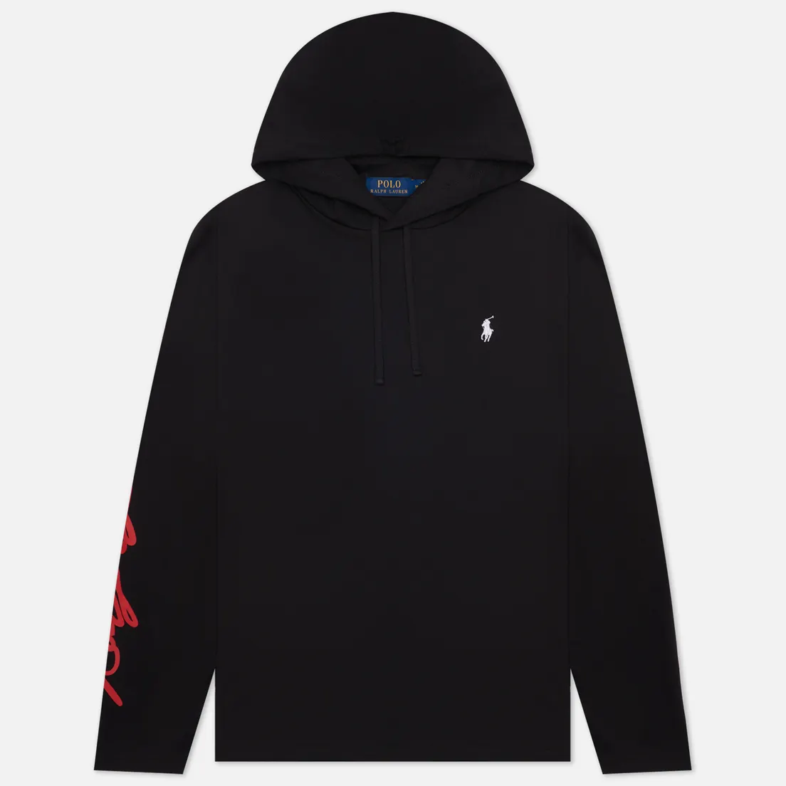 Polo Ralph Lauren Мужской лонгслив Embroidered And Print Logo Hoodie