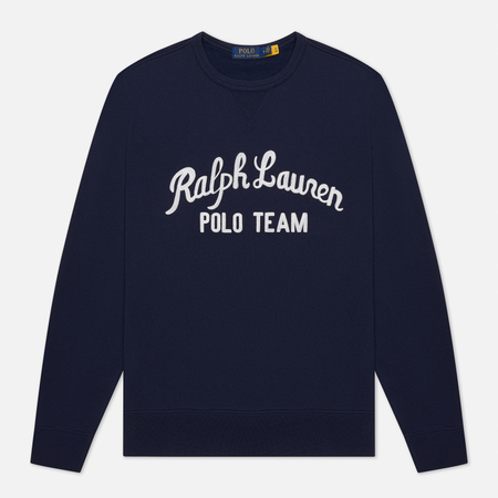 Мужская толстовка Polo Ralph Lauren Polo Team Fleece Crew Neck цвет синий размер XL 6600₽