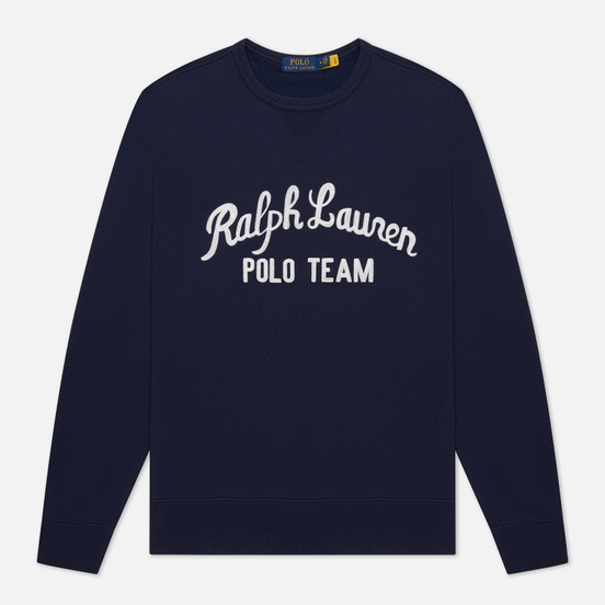 Мужская толстовка Polo Ralph Lauren Polo Team Fleece Crew Neck Cruise Navy