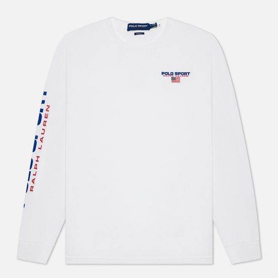 Мужской лонгслив Polo Ralph Lauren Polo Sport Classic Fit White