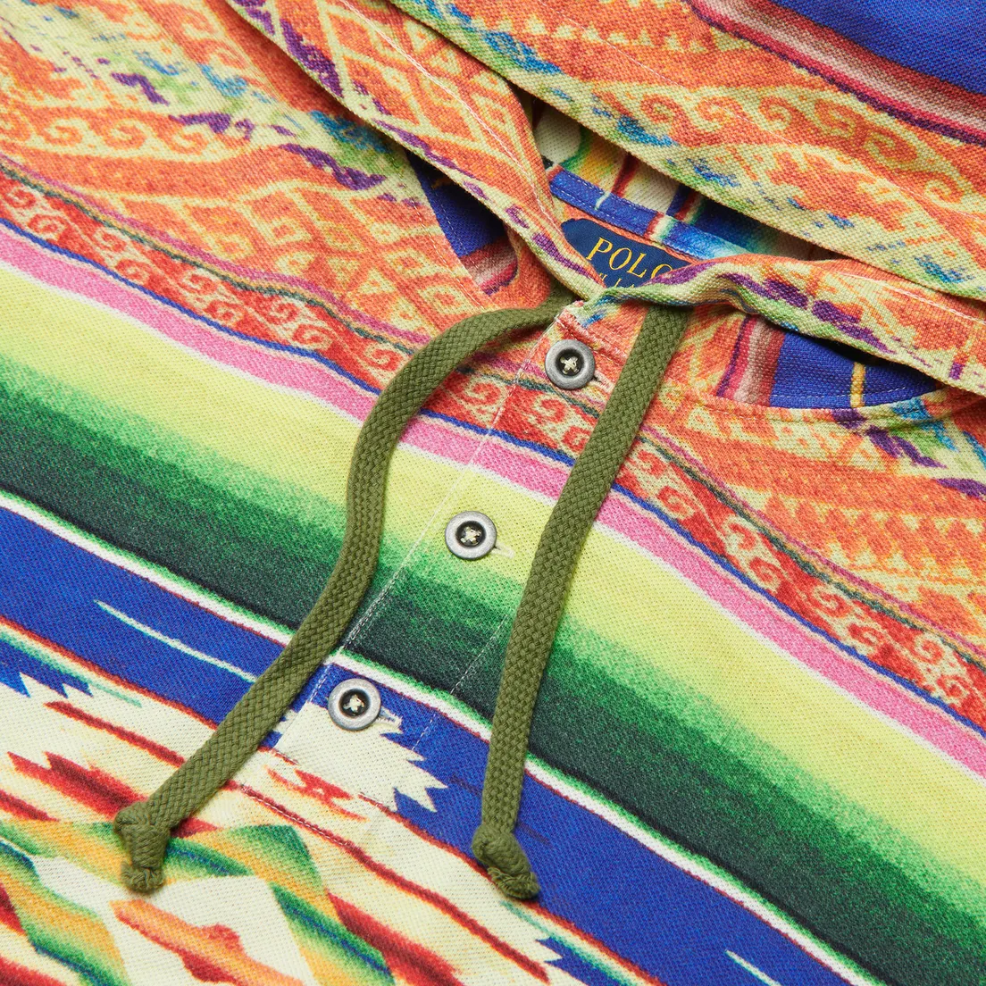 Polo Ralph Lauren Мужская толстовка Serape-Print Mesh Hoodie