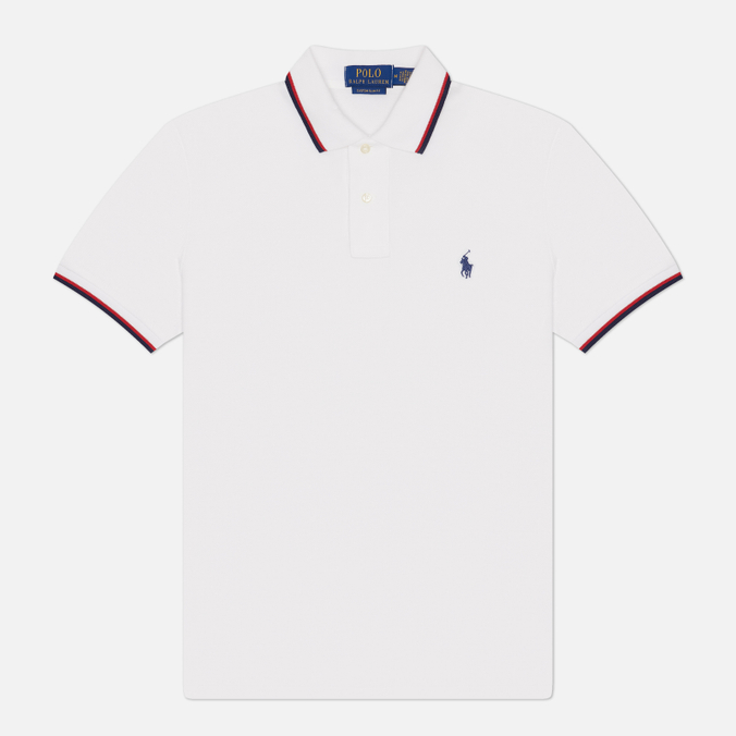 Мужское поло Polo Ralph Lauren Custom Slim Fit Lightweight Mesh