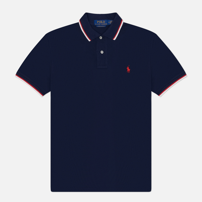 Мужское поло Polo Ralph Lauren Custom Slim Fit Lightweight Mesh