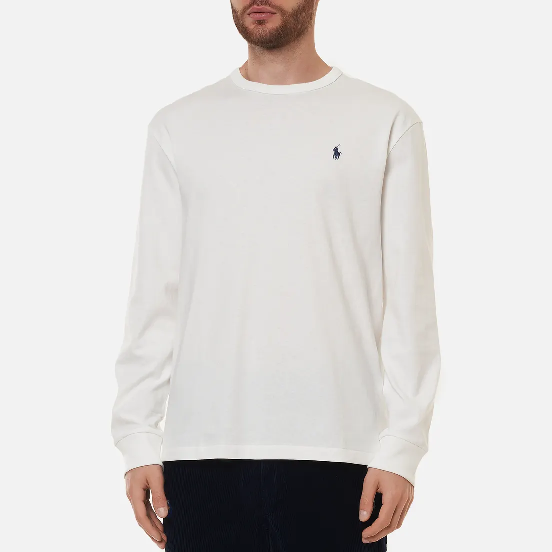Polo Ralph Lauren Мужской лонгслив Classic Fit Embroidered Polo Pony