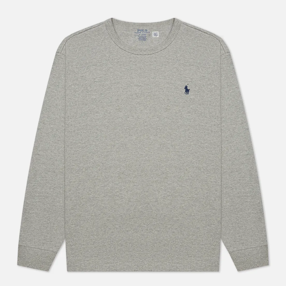 Polo Ralph Lauren Мужской лонгслив Classic Fit Embroidered Polo Pony