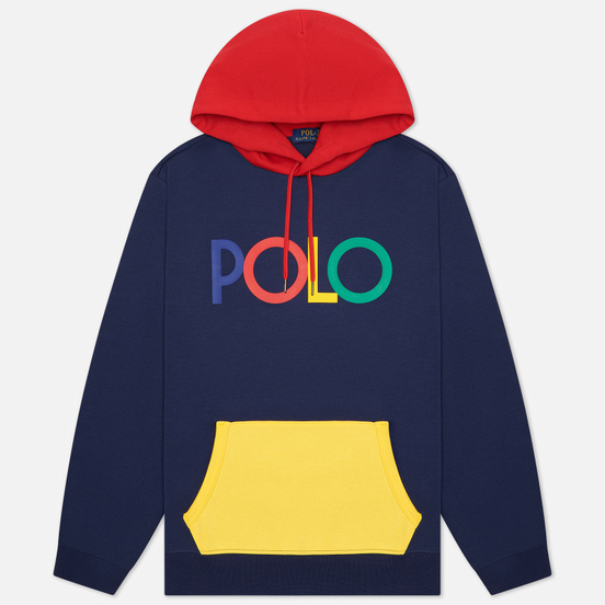 Мужская толстовка Polo Ralph Lauren Multicolor Polo Logo Hoodie Newport Navy