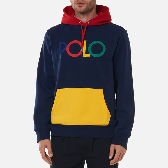 Мужская толстовка Polo Ralph Lauren Multicolor Polo Logo Hoodie Newport Navy
