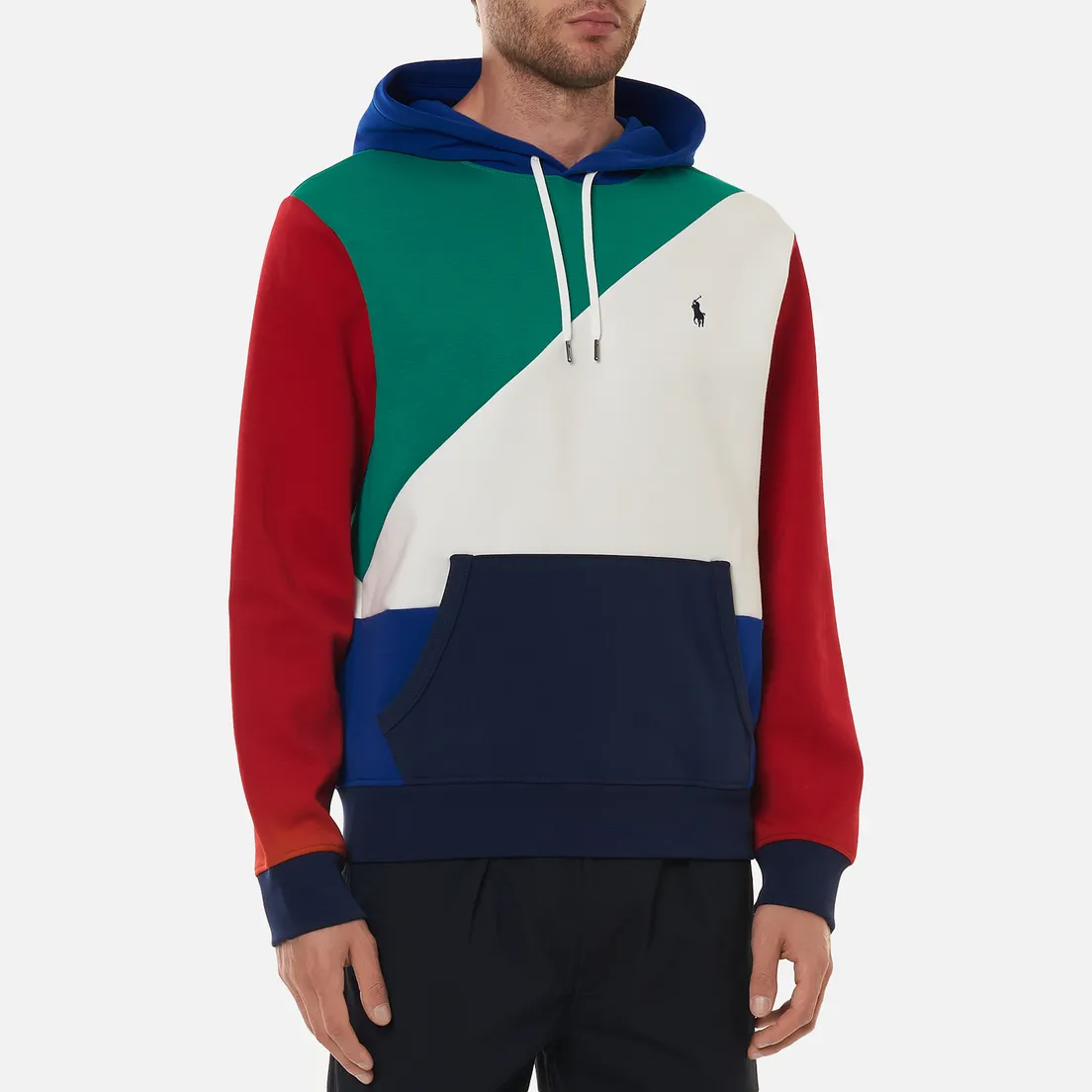 Polo Ralph Lauren Мужская толстовка Color Block Hoodie