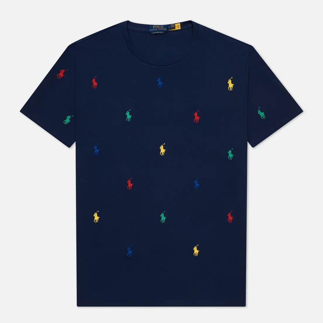 Polo Ralph Lauren Мужская футболка All Over Embroidered Polo Pony