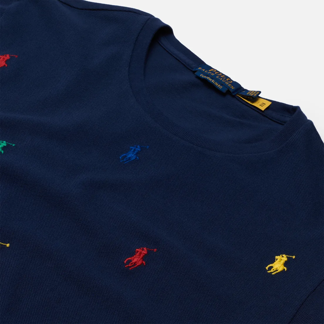 Polo Ralph Lauren Мужская футболка All Over Embroidered Polo Pony