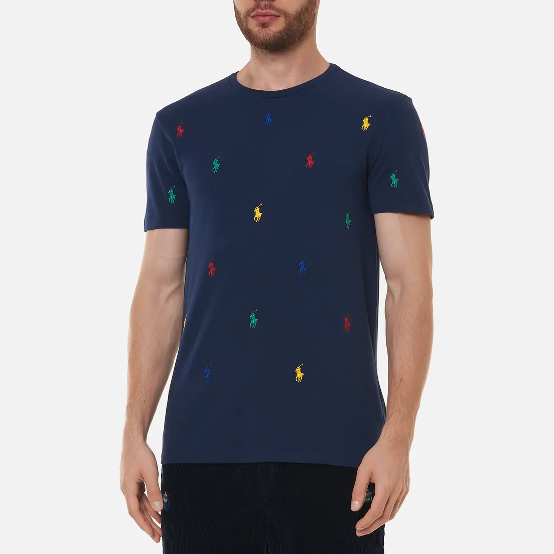 Polo Ralph Lauren Мужская футболка All Over Embroidered Polo Pony