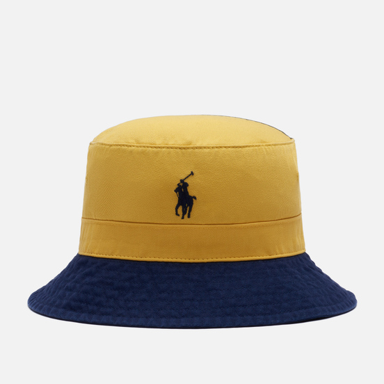 Панама Polo Ralph Lauren Color Block Twill Chrome Yellow/Newport Navy