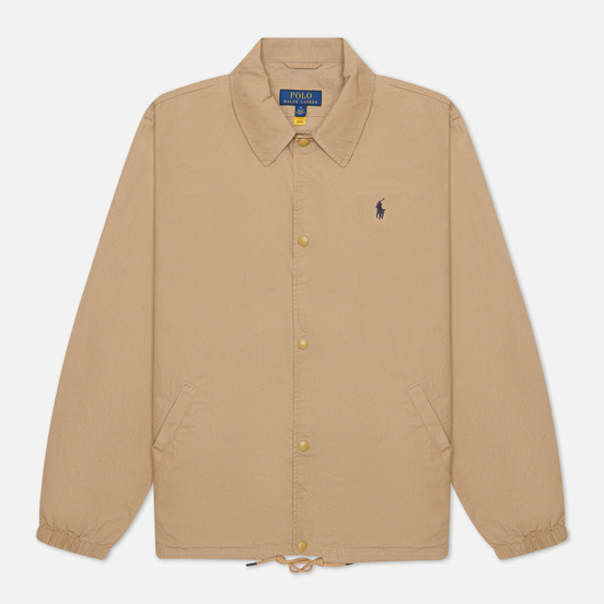 Мужская куртка Polo Ralph Lauren Coach Poplin Luxury Tan