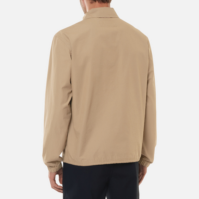 Мужская куртка Polo Ralph Lauren, цвет коричневый, размер S 710-842968-001 Coach Poplin - фото 4