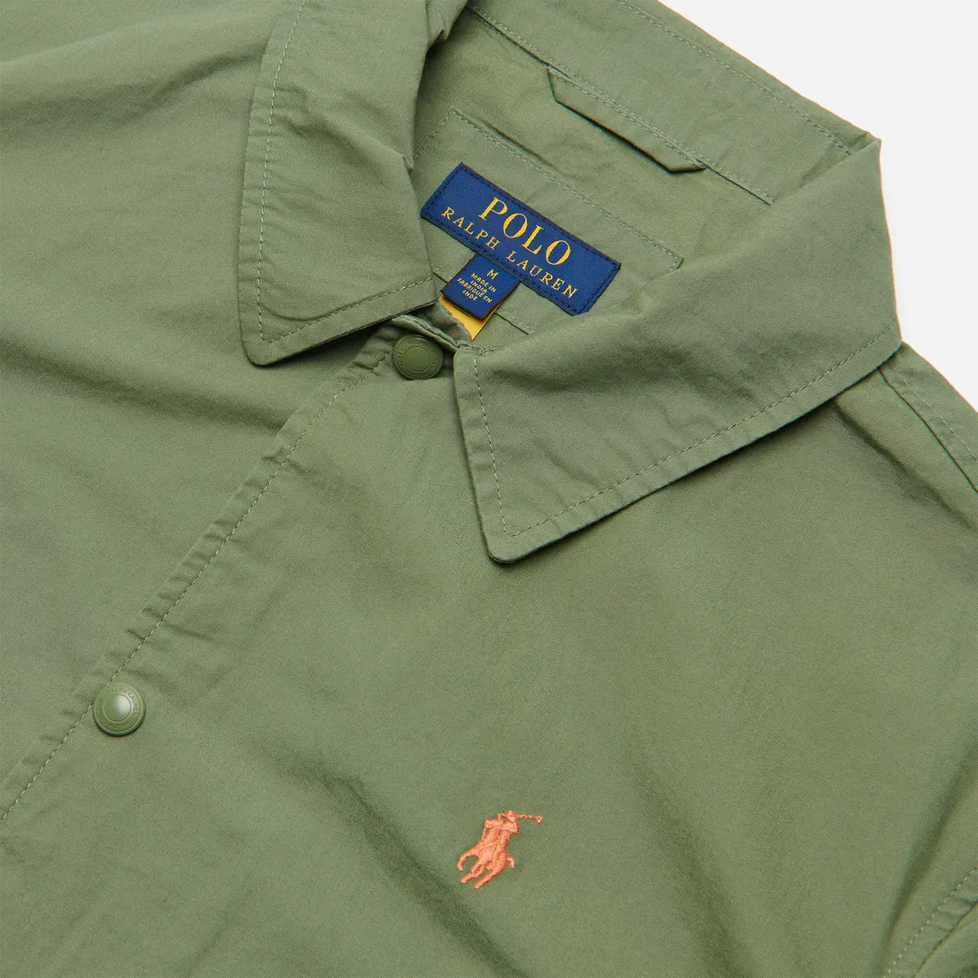 Polo Ralph Lauren Мужская куртка Coach Poplin