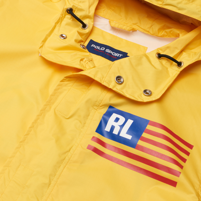 Мужская куртка Polo Ralph Lauren, цвет жёлтый, размер S 710-843136-001 Polo Sport Ripstop Newport Marsh - фото 2