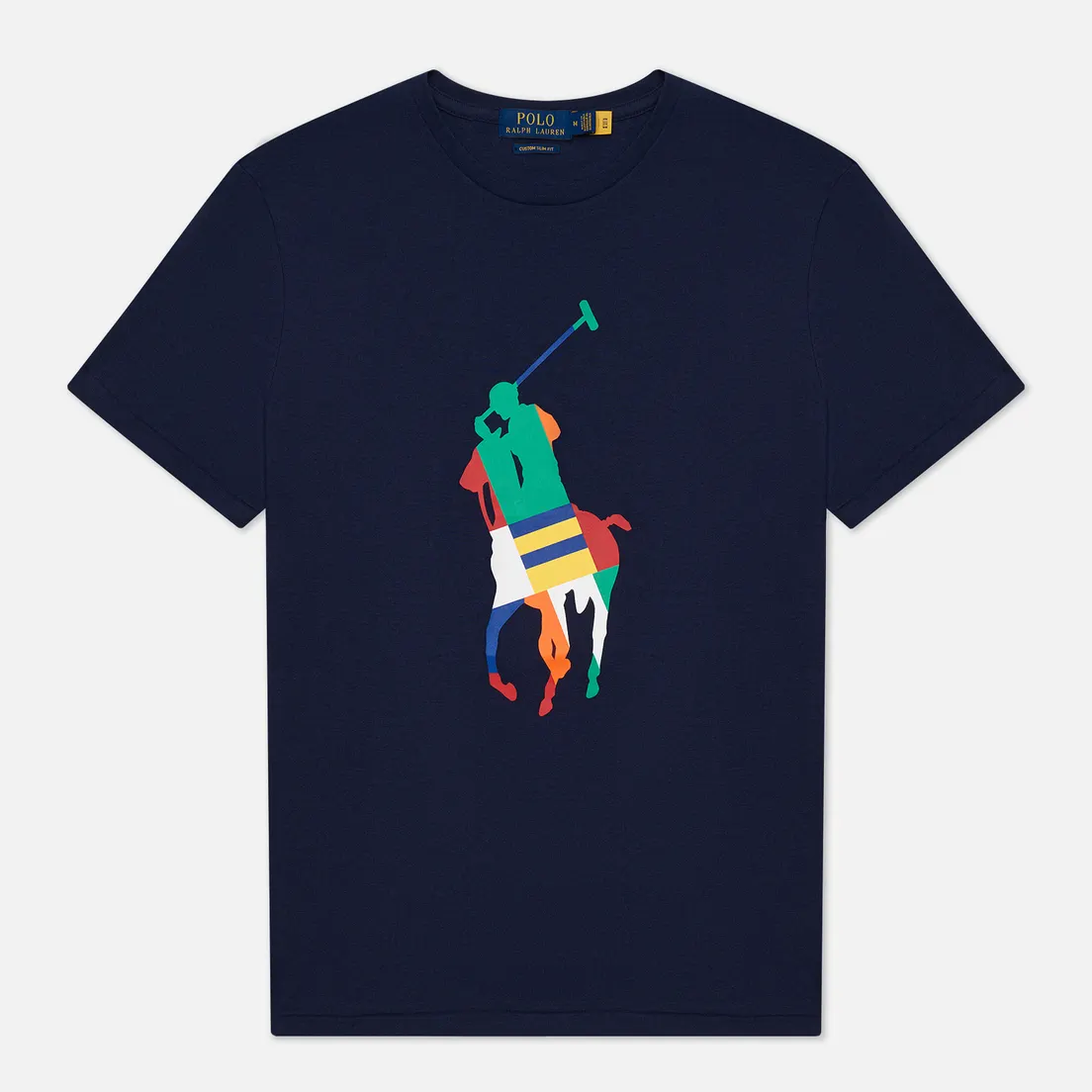 Polo Ralph Lauren Мужская футболка Custom Slim Fit Big Pony