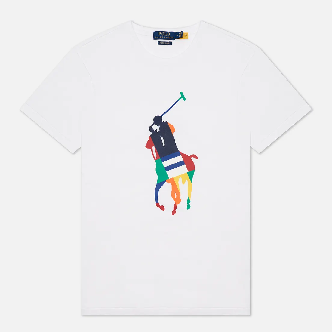Polo Ralph Lauren Мужская футболка Custom Slim Fit Big Pony