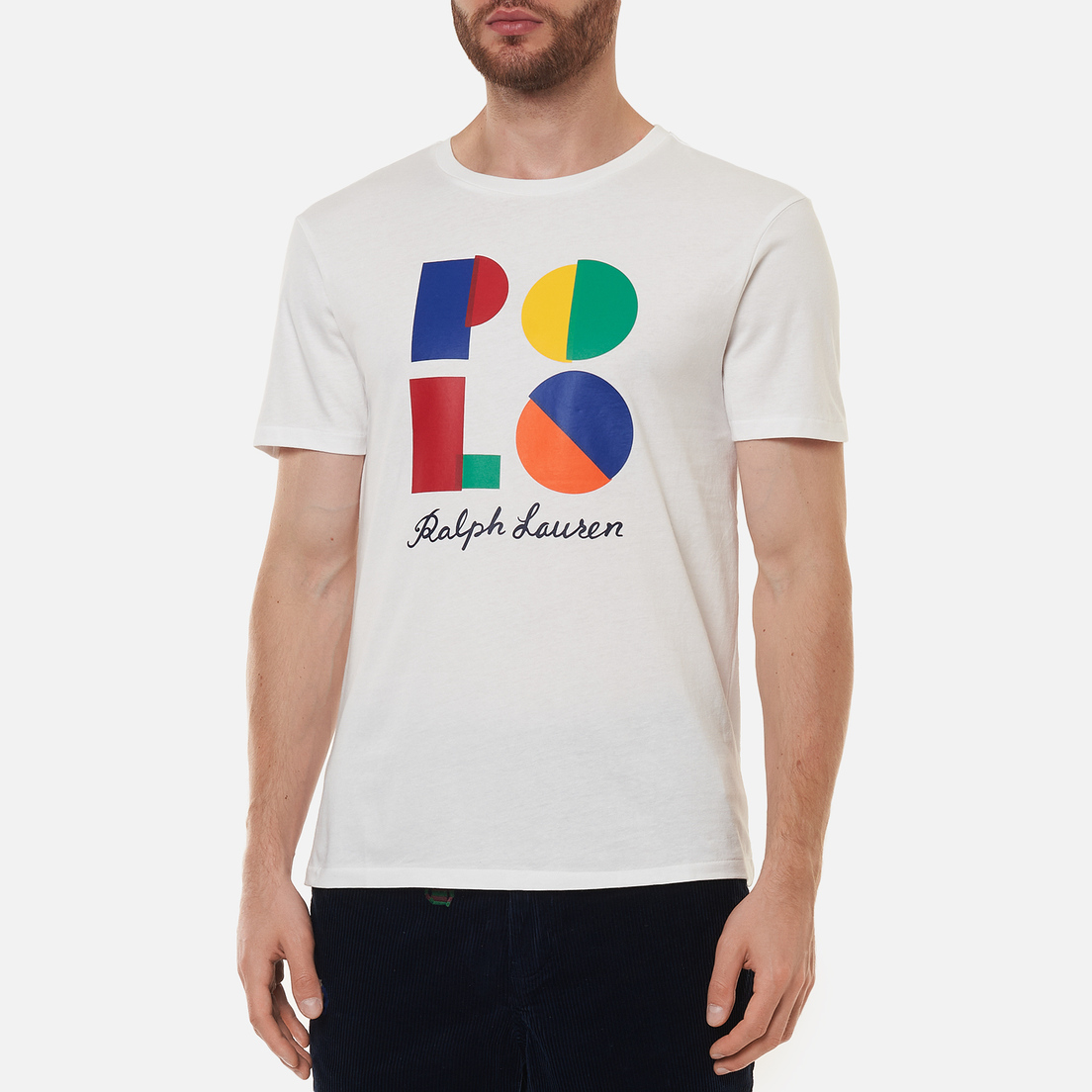 Polo Ralph Lauren Мужская футболка Custom Slim Fit Logo