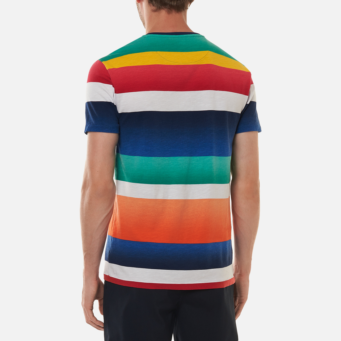 Polo Ralph Lauren Мужская футболка Multicolor Striped Crew Neck