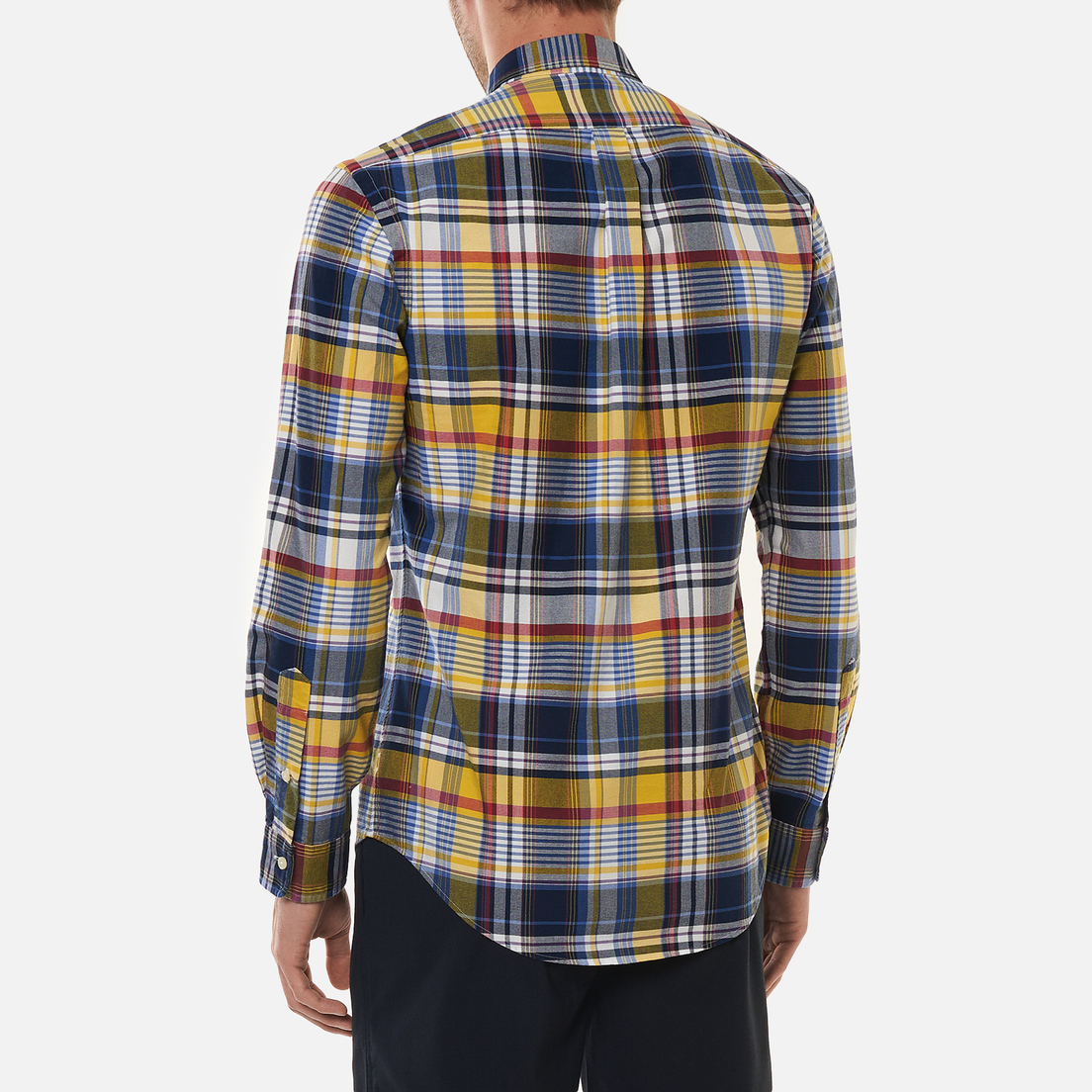 Polo Ralph Lauren Мужская рубашка Custom Fit Plaid Oxford