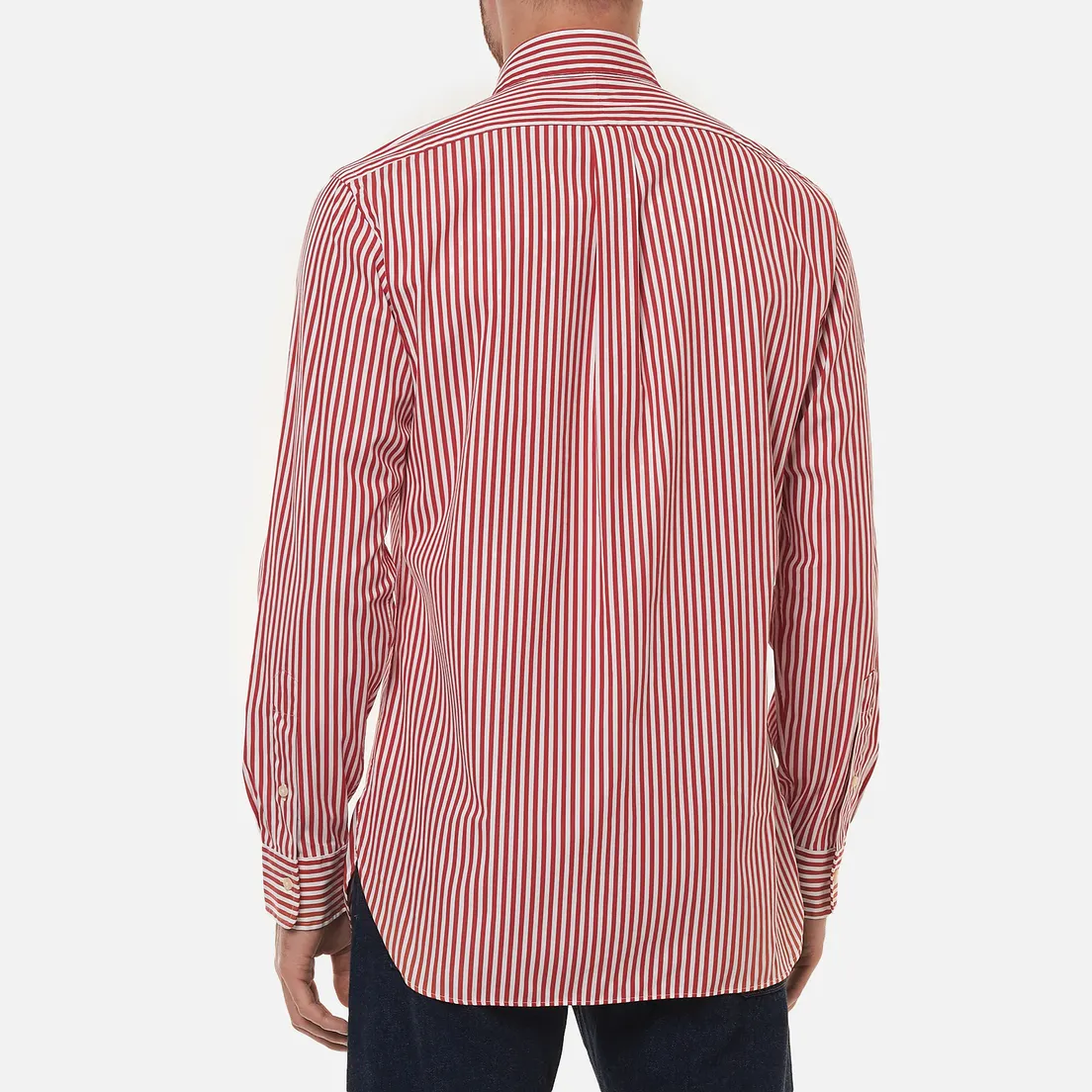 Polo Ralph Lauren Мужская рубашка Custom Fit Button Down Streep