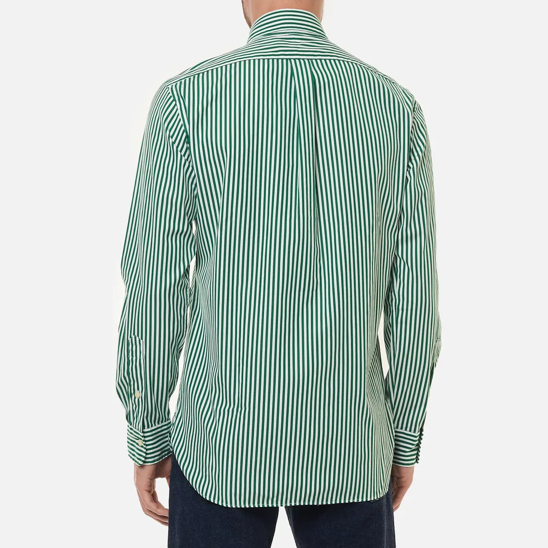 Polo Ralph Lauren Мужская рубашка Custom Fit Button Down Streep