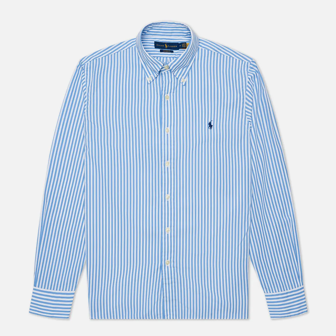 Polo Ralph Lauren Мужская рубашка Custom Fit Button Down Streep