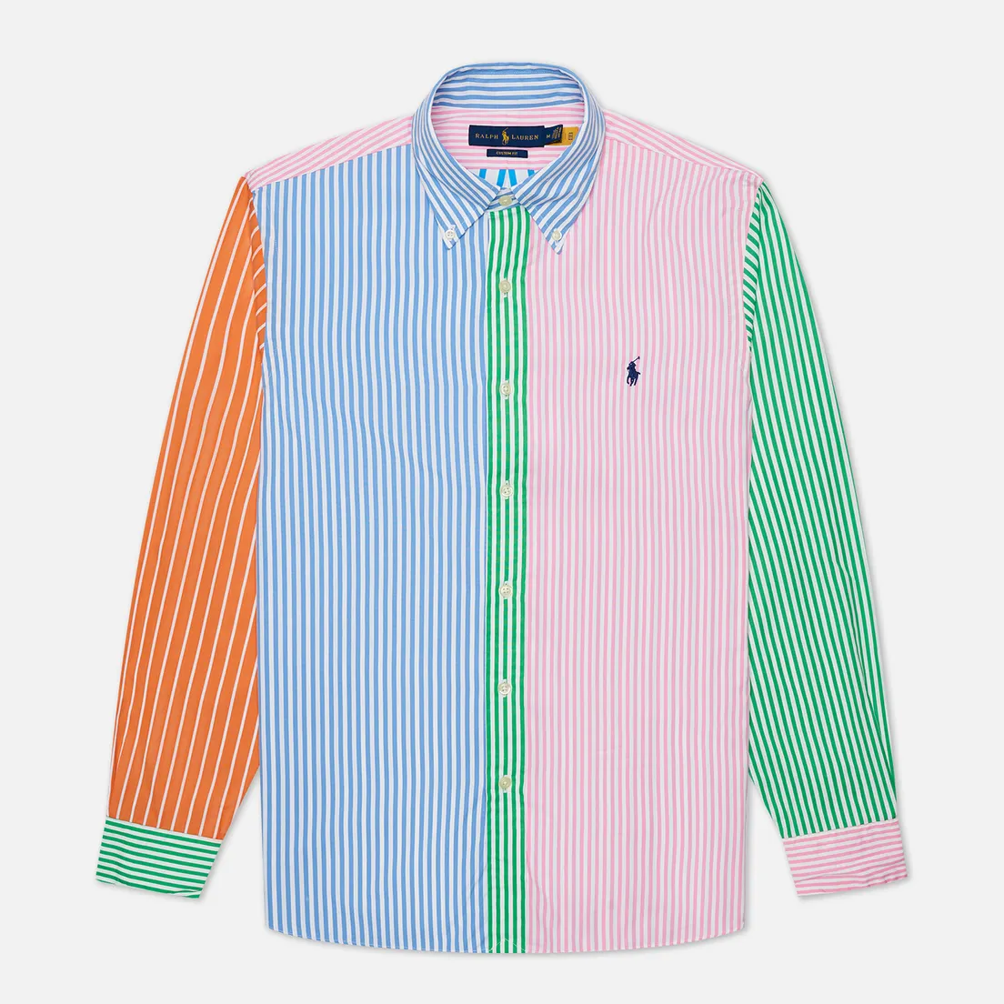 Polo Ralph Lauren Мужская рубашка Custom Fit Multicolor Stripes