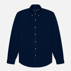 Мужская рубашка Polo Ralph Lauren Custom Fit Classic Oxford Indigo