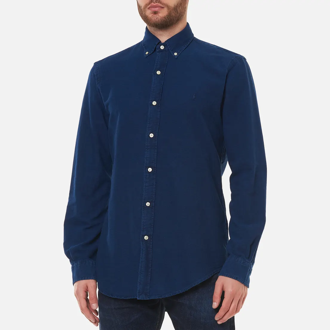 Polo Ralph Lauren Мужская рубашка Custom Fit Classic Oxford