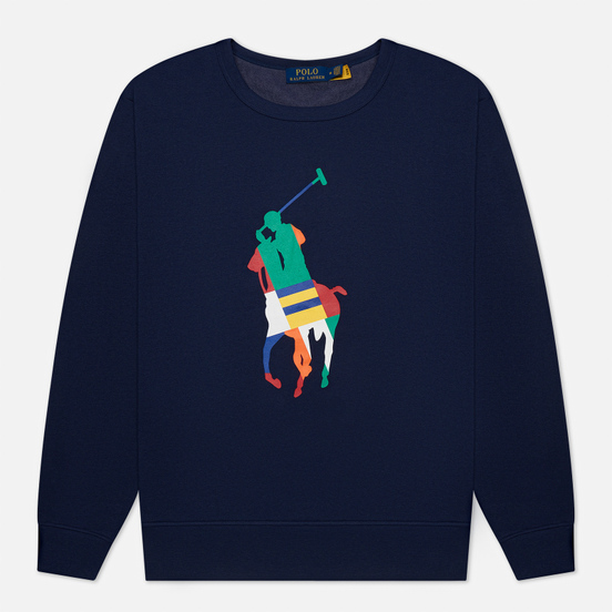 Мужская толстовка Polo Ralph Lauren Multicolour Pony Pony Crew Neck Newport Navy