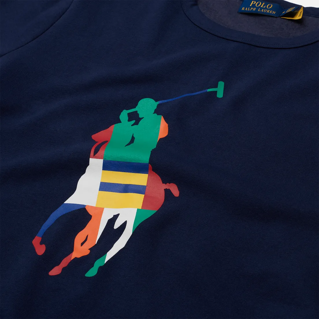Polo Ralph Lauren Мужская толстовка Multicolour Pony Pony Crew Neck