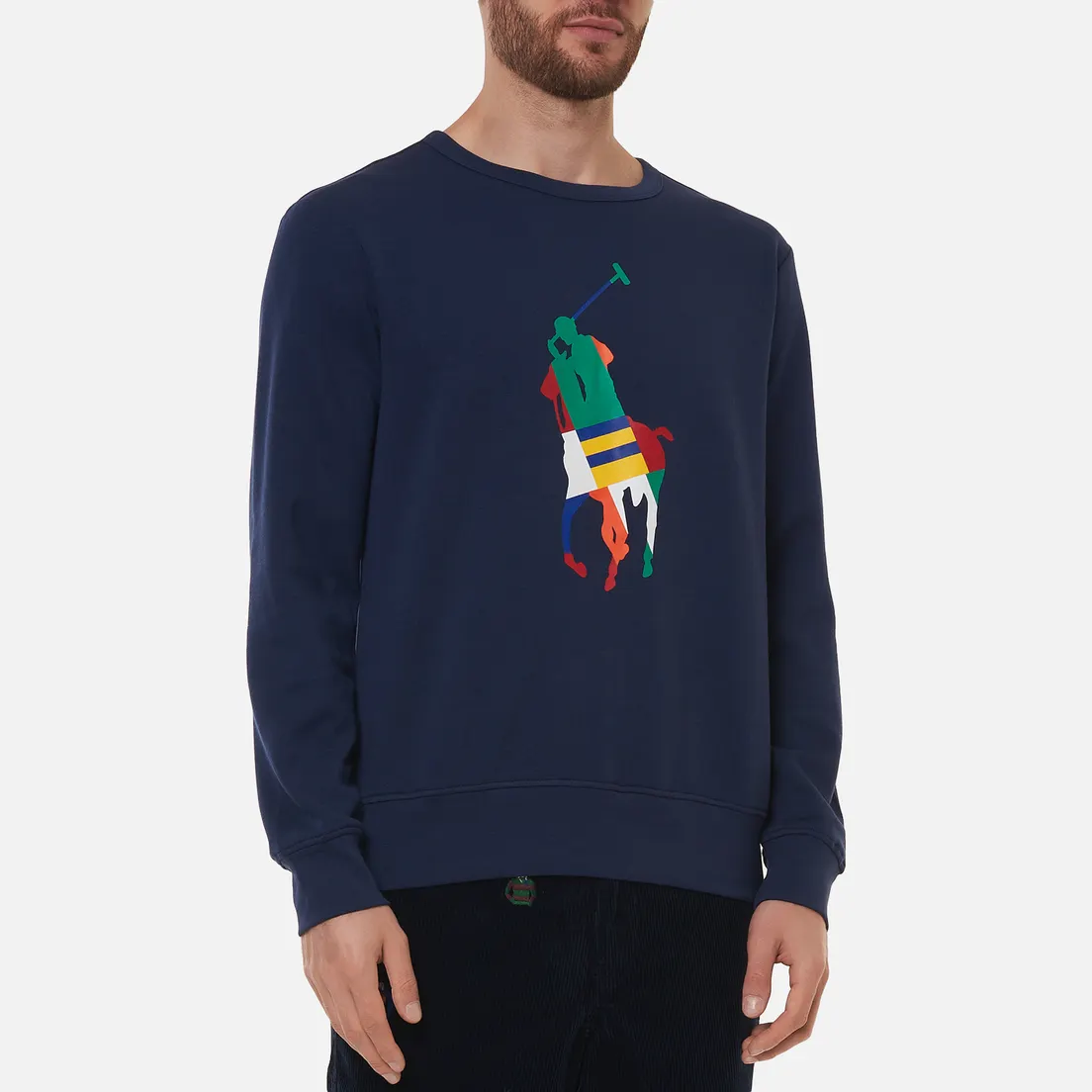 Polo Ralph Lauren Мужская толстовка Multicolour Pony Pony Crew Neck