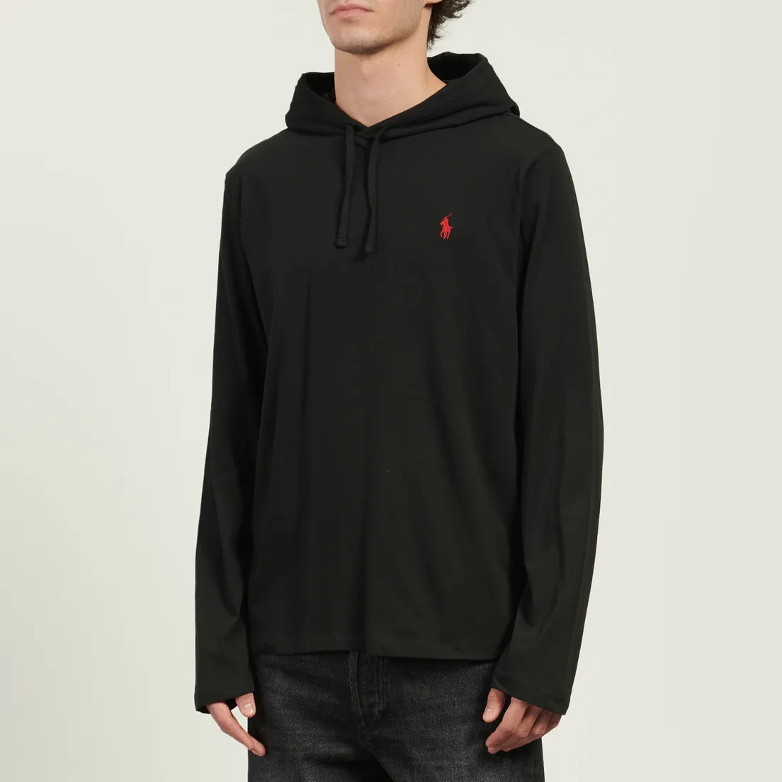 Polo Ralph Lauren Мужской лонгслив Embroidered Logo Hoodie